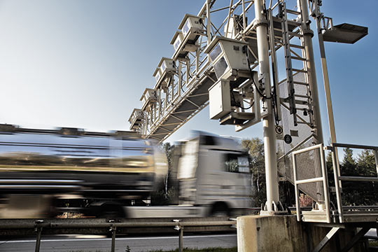 Example of a technical system used in traffic and transportation technology